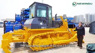 From Factory to Destination: SHANTUI SD13 Bulldozer #export #vlog