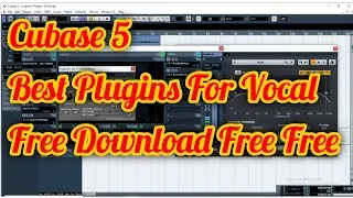 Cubase 5 | Best Plugins For Vocal | Voice अच्छा बनाने के लिए Best Plugins | Free | Studio Ka Funda