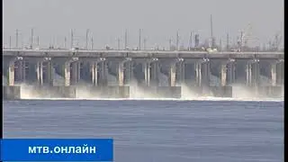 Волжская ГЭС снизила сброс воды