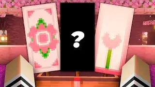 🌺​ROSA DISEÑO DE ESTANDARTE EN MINECRAFT | TUTORIAL | ZEROJMGAMES