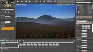 Landscape sculpting and some walking around on the new map