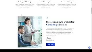 Consultar - Consulting Business MODX Theme company consulting
