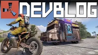 RUST DEVBLOG JULIO | MOTOCICLETAS - BICIS - VENDEDOR AMBULANTE - ESPOSAS Y CAPUCHAS