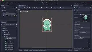 20. Building the player scene in Godot 3.2 - Digital Student Online School