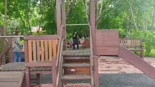 Парк Сады мечты в Красноярске.
