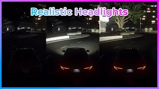 GTA V Mod Install: Realistic Headlights