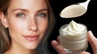 Yeast with yogurt. Removes all wrinkles in 3 minutes. Even at 70 years old
