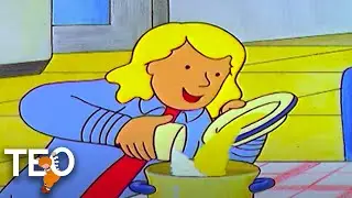 TEO | Lío en la cocina | Dibujos animados para niños en español