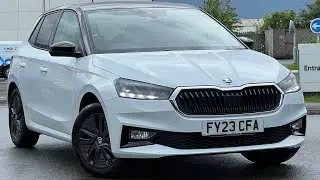 FY23CFA Skoda Fabia 1.0TSI Colour Edition Moon White Metallic