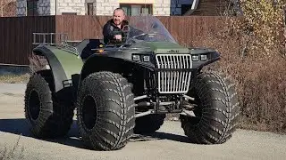 как собрать квадроцикл в гараже? Плавающий квадроцикл 2.1