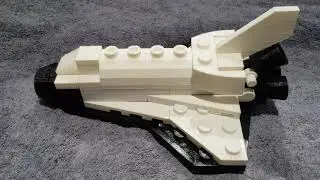 3D printed Lego Space Shuttle