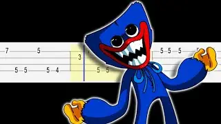 Friday Night Funkin' - Vs Huggy Wuggy PHASE 2 (Easy Ukulele Tabs Tutorial)