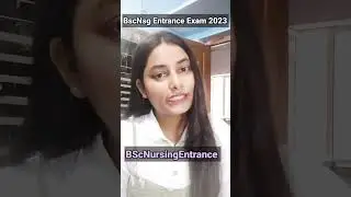 Do u know about BscNsg entrance exam2023#BscNursing#Nursingcourse#Nursinglife#AIIMS#Nursingofficers