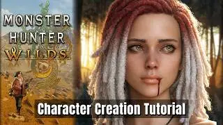 Monster Hunter Wilds Tutorial - VAMPIRE HUNTRESS - Female Character Creation