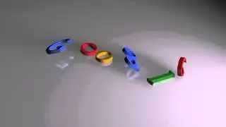 zerspringendes google logo (selfmade)