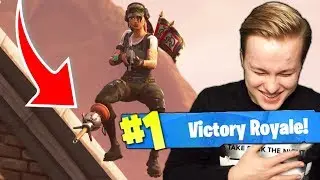 WEGRENNEN VOOR DE CLINGER HEEFT GEEN ZIN!! 😂 - Fortnite Battle Royale (Nederlands)