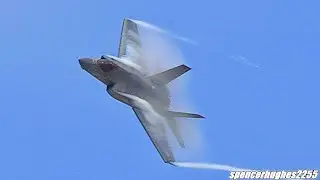 VERY LOUD! F-35C Demo 2022 Pacific Air Show