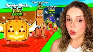 I joined Admin Abuse by opening SPOOKY LUCKY BLOCK!