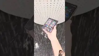 samsung fold water 💧 test 🔥#youtubeshorts #shorts