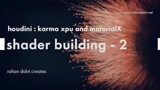 Houdini materialX- shader building 2