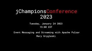 Event Messaging and Streaming with Apache Pulsar