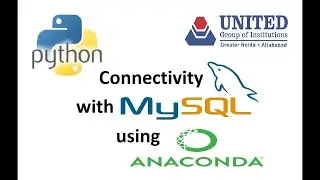How to connect Python with Mysql using Anaconda