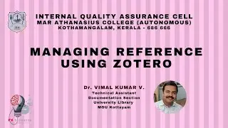 Managing Reference Using Zotero (Edited Version)