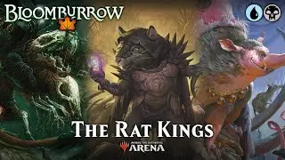 🔵⚫ DIMIR RATS Infest Bloomburrow Standard Aggro MTG Arena Bo1