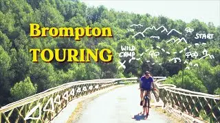 Brompton Parking Lot 🇫🇷  Wild Camping | Eurovelo 8 | S1-E29