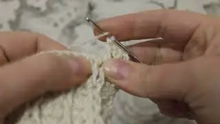 Как связать резинку крючком?