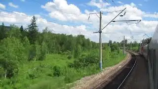 Встречный ЭП1П восточнее Красноярска. 29.06.22.