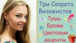 ТРИ СЕКРЕТА Визажистов. Тушь. Брови. Цветовые акценты. NataLime