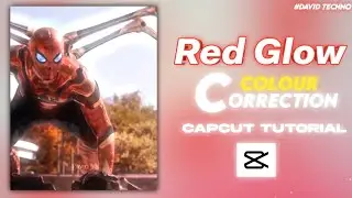 Red Glow ✨ CC On Capcut Ae 🔥 Inspired | #capcut | David Techno | #tamiltutorials