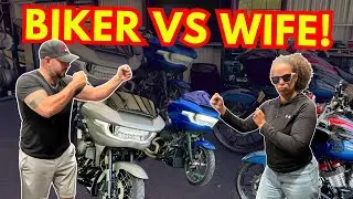 Wife vs Motorcycle: The Ultimate Showdown!