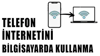 ✅ Telefon İnternetini Bilgisayarda kullanma ✅ iPHONE ✅ ANDROİD