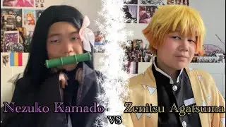 Nezuko Kamado vs Zenitsu Agatsuma | Most Difficult Cosplay