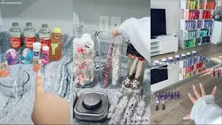 HoneyBobaBear Organizing and Restocking Tik Tok 2024