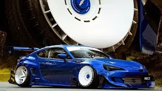 Rocketbunny Subaru BRZ on Rotiform. Widebody Pandem