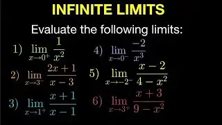 Infinite Limits