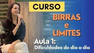Aula 1 - Dificuldades do dia a dia | Curso: Birras e Limites.