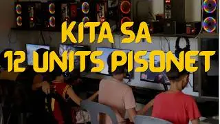 MAGKANO ANG KITA SA 12 UNITS PISONET - Real Income