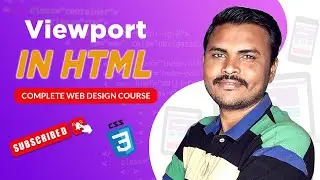 Viewport in HTML | Complete HTML Tutorials in Hindi | Learn Website Designing 