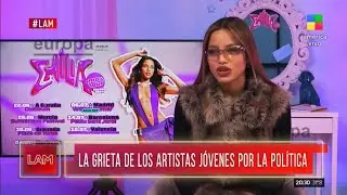 La grieta de los artistas jóvenes por la política: el debate y las críticas a Emilia Mernes