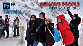 How To Remove People from the Photo In Photoshop