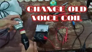 HOW TO REPLACE MICROPHONE VOICE COIL[ BUSCA BS-777]