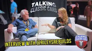 Wayne Carini Interviews Riley from Riley's Rebuilds at Mecum Kissimmee on Talking Classic Cars