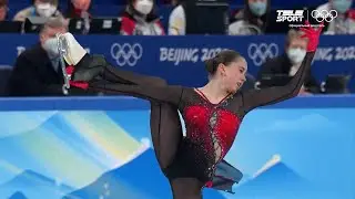 Валиева НЕ СПРАВИЛАСЬ с нервами. Фигурное катание на Олимпиаде-2022. Женщины. Произвольная программа