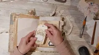 Framed Feather Journal flip through