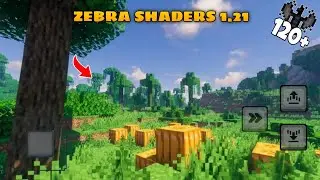 Zebra shaders mcpe 1.21 Best Shader Low End device