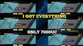 M416 Glacier AND Ranveer singh CRATE OPENING | ONLY 7000UC 🥳🥳 | LUCKIEST CRATE OPENING #bgmi #m416